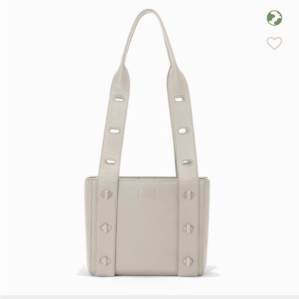 The Tokyo Turnlock Tote in Bone Dagne Dover
